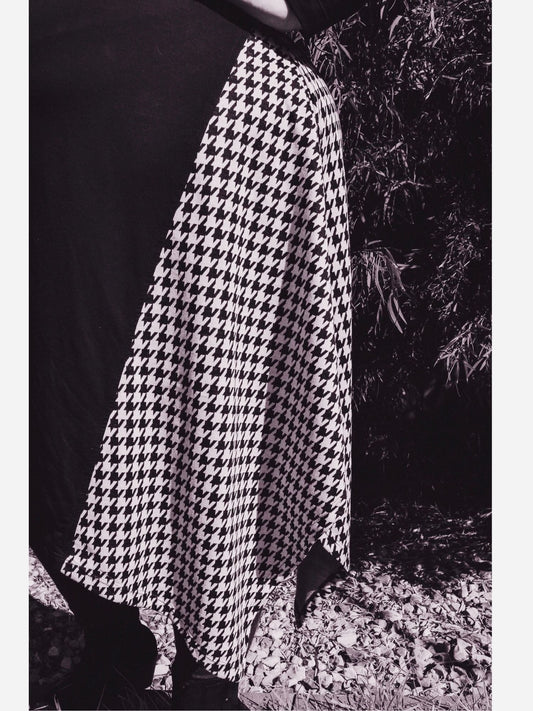 Asymmetric Turtleneck Dress