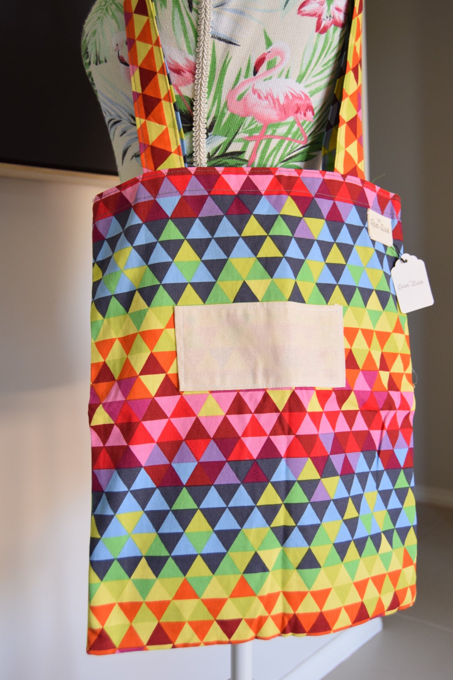 Library Bags with Name Label