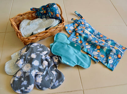 Cloth Pads and Wet Bags