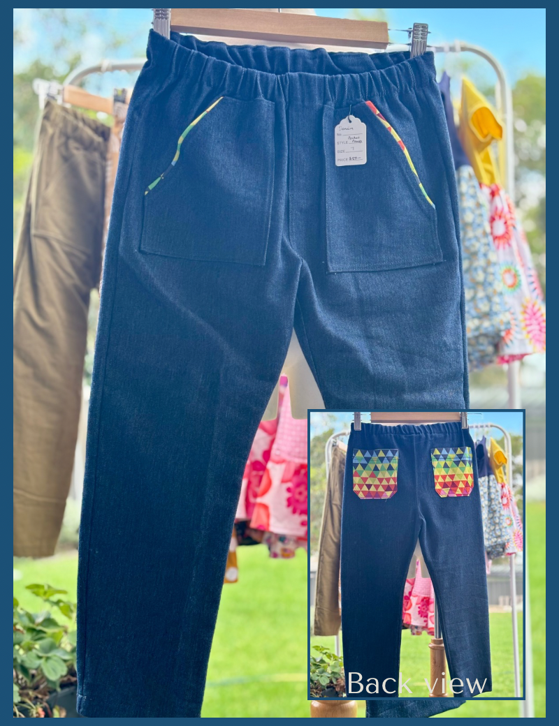 Kids Pocket Pant  - One of a Kind